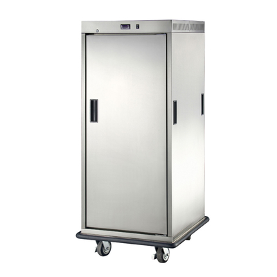 E-DBW-12B-21E 전기 뷔페 카트 상업적 이중 유리 문 24 층 식품 온열 장치 카트