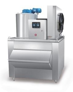 SL-200 상업적 산업적 플레이크 제조사 스퀘어 큐브 아이스 Machine,110kg 얼음 생성 장치 기계