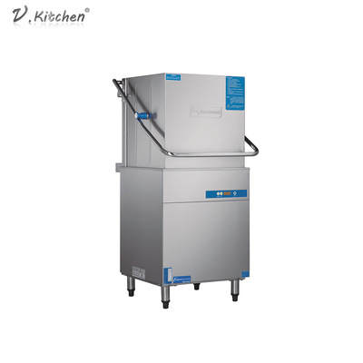단일 탱크 사발 510*425mm 60C 상업적 접시 닦이 기계