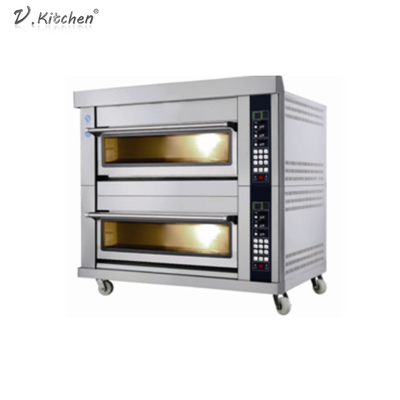 180KW 스테인레스 강 제빵기 트리플 덱 6 플레이트